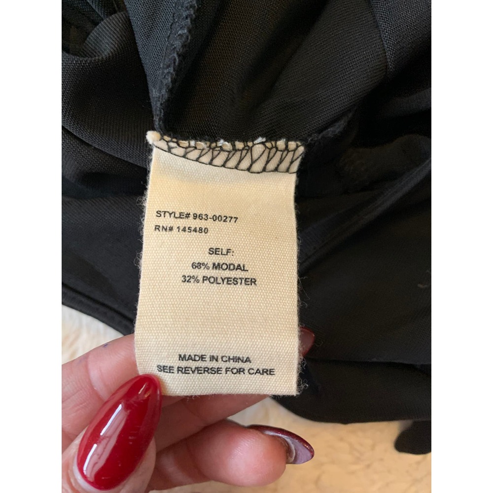 Mo:Vint Black Sheer Collarbone Jumpsuit - Picture 12 of 14